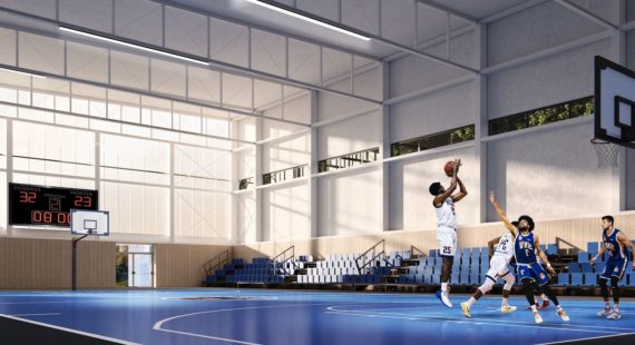 Multifunkcionális sportcsarnok építése Szepesben