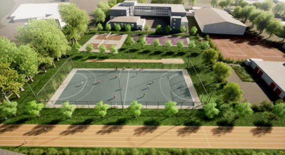 Megyei sportpálya építése a mihalovcei Pavol Horov gimnáziumban